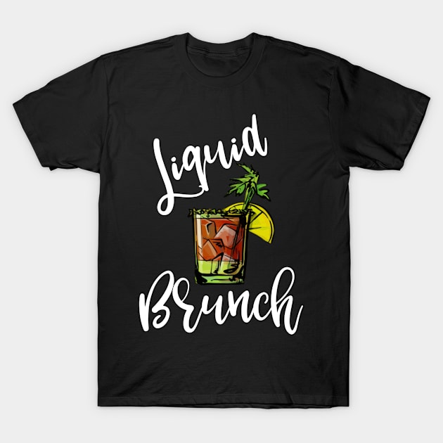 Bloody Mary Liquid Brunch Drinks T-Shirt by MisterMash